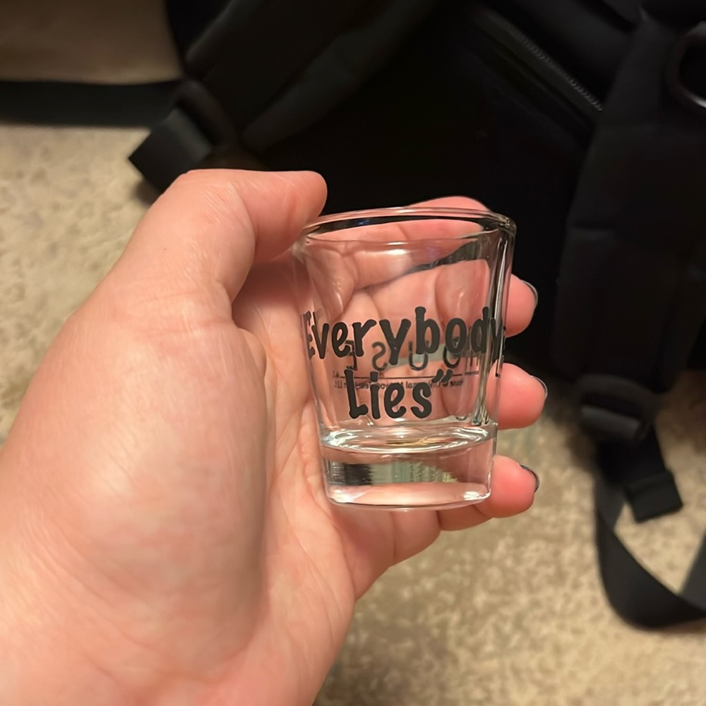 House “Everybody Lies” Shot Glass